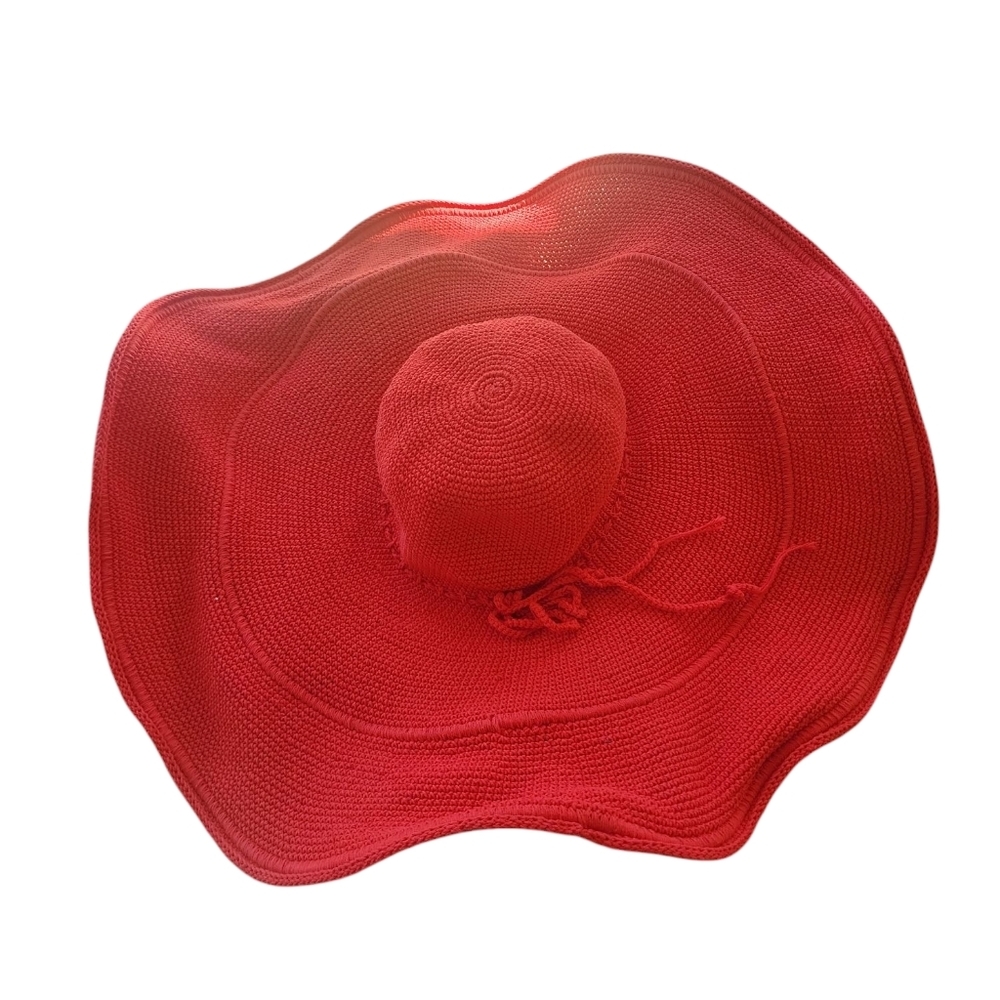 Sunhat, Silver Wave Sold By San Diego Hat Co. Red